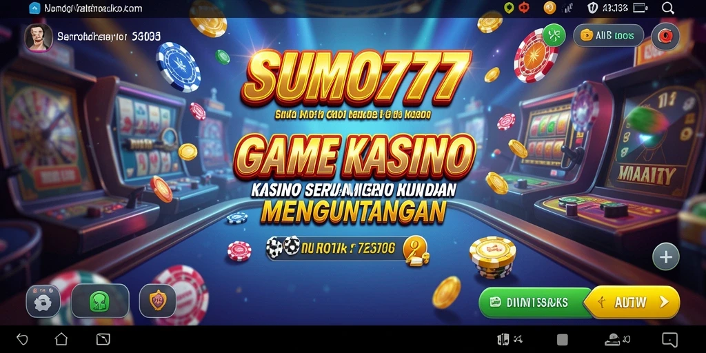 Gameplay seru dan interaktif di SUMO777, pengalaman kasino yang nyata.