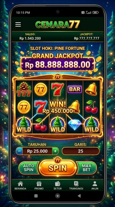 Fitur pencarian cepat di aplikasi cemara77 untuk menemukan APK favorit.